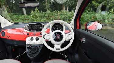 Fiat 500 - dashboard