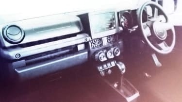 Suzuki Jimny leaked image interior