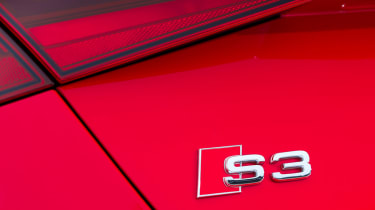 New Audi S3 badge