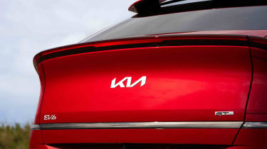 Kia EV6 - tailgate detail