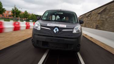 Renault Kangoo Z.E wireless charging test vehicle