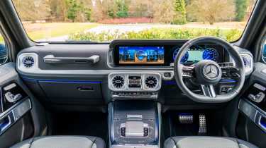 Mercedes G 580 with EQ Technology - dashboard