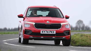 Skoda Kamiq - front cornering