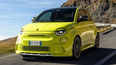 Abarth 500e - front