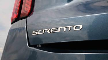Kia Sorento - 'Sorento' tailgate badge