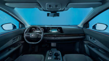 New Nissan Ariya facelift - interior 