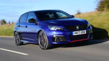 Peugeot 308 GTI - front tracking