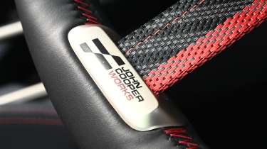 MINI JCW Electric - steering wheel badge