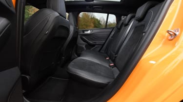 Ford Focus ST Estate: long-term test review  - first report - rear seats