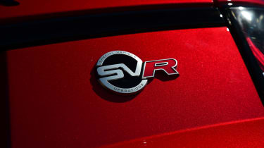 Range Rover Sport SVR - badge