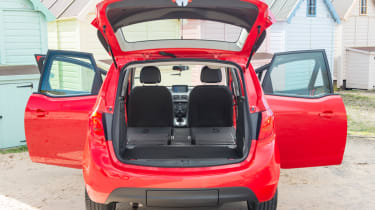 Vauxhall Meriva 2014 boot space