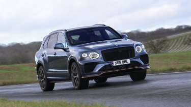 Bentley Bentayga Speed - front action