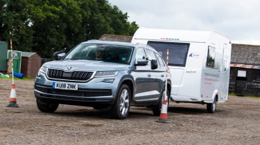 Skoda Kodiaq towing
