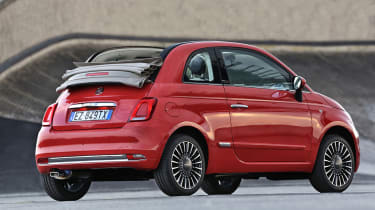 Fiat 500C facelift - rear static