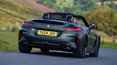 BMW Z4 - rear cornering 