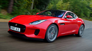 Jaguar F-Type - front tracking