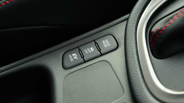 Toyota Yaris GR Sport hybrid - buttons