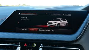BMW 128ti - screen