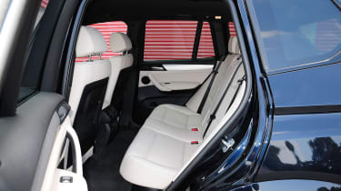 BMW X3 Mk2 - rear seats