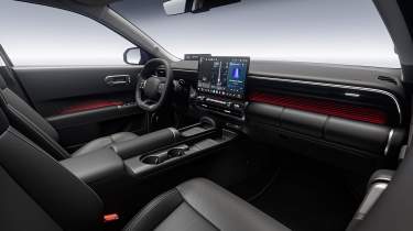 Hyundai Avante saloon - interior