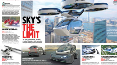 Best motoring features of 2017 - Flying cars