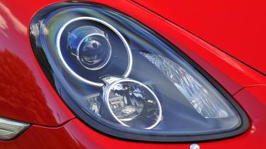 Porsche Boxster headlight