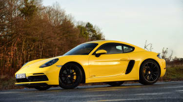 New Porsche Cayman GTS review - front static