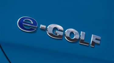 Volkswagen e-Golf 2014 badge