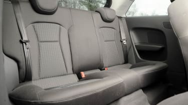 Audi A1 TDI Sport rear seats