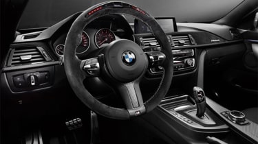 BMW M4 leaked interior