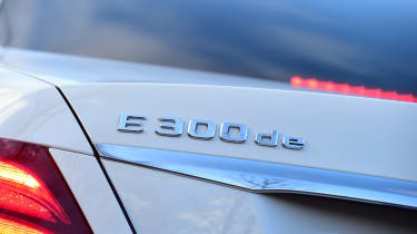 Mercedes E 300 de - long-term review - badge