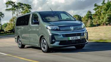Vauxhall Vivaro Life Electric - front tracking