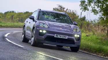 Porsche Macan Electric 4 - front cornering