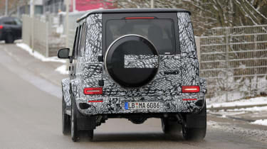 Mercedes G Class (camouflaged) - rear