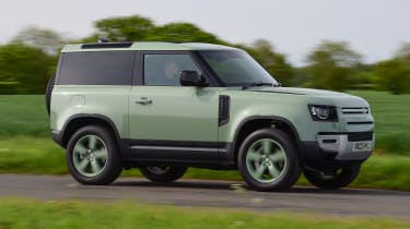 Land Rover Defender - side profile