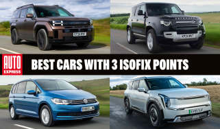 Best cars with 3 ISOFIX points - header image