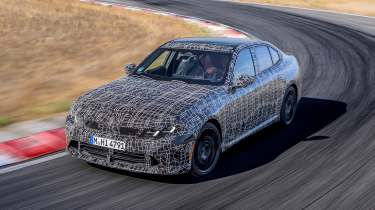 New BMW 3 Series petrol - front cornering