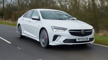 Vauxhall Insignia GSi - front tracking