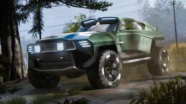 Aston Martin Dreadnought - front angled dynamic
