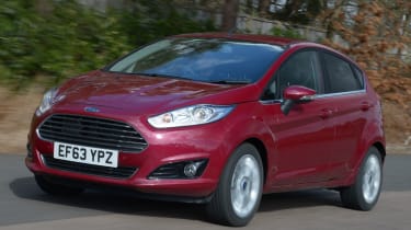 Used Ford Fiesta Mk7 - front action