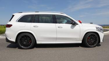 Mercedes Maybach GLS facelift - side profile