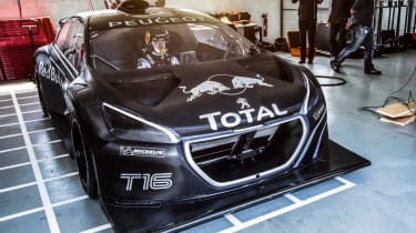 Pikes Peak Peugeot 208 T16 front right