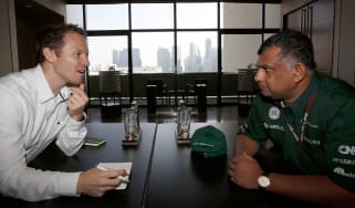 Tony Fernandes and Jack Rix