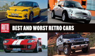 Best and worst retro cars - header image