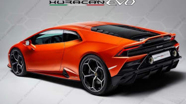 Lamborghini Huracan facelift teaser