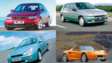 The best cars of the 1990s - header