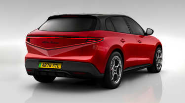 Alfa Romeo Stelvio design render - rear