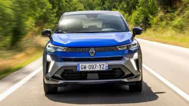 Renault Captur hybrid - front end
