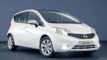 New Nissan Note front static