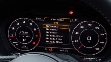 Audi A3 digital dash
